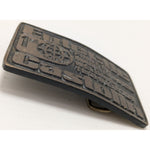 Eutectic Castolin Welding Technology Belt Buckle DynaBuckle Provo Utah Industrial Vintage Maintenance First In