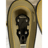 1976 Epiphone EB-90 Masterclone Resonator 5 String Banjo Case 7607 Lida Japan 227 EB-98 Vintage