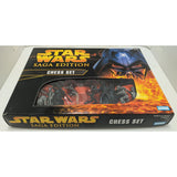 NFS Complete VGC Star Wars Saga Edition Chess Set Parker Brothers Darth Vader Themed 32 Pieces 2004