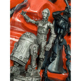 NFS Complete VGC Star Wars Saga Edition Chess Set Parker Brothers Darth Vader Themed 32 Pieces 2004