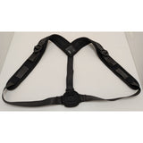 SOLD Athletic Works Posture Support Harness Strap Adjustable Back Shoulder Brace 47” Fit Nylon Black