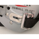 11"-12" XS Small Boys Schutt XSmall 80005 Gray Y-Flex Shoulder Pads Football Protective Gear All-Purpose