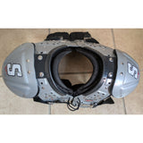 11"-12" XS Small Boys Schutt XSmall 80005 Gray Y-Flex Shoulder Pads Football Protective Gear All-Purpose