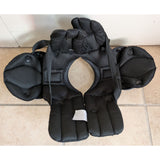 11"-12" XS Small Boys Schutt XSmall 80005 Gray Y-Flex Shoulder Pads Football Protective Gear All-Purpose