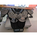 11"-12" XS Small Boys Schutt XSmall 80005 Gray Y-Flex Shoulder Pads Football Protective Gear All-Purpose