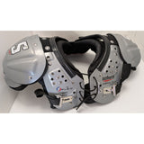 11"-12" XS Small Boys Schutt XSmall 80005 Gray Y-Flex Shoulder Pads Football Protective Gear All-Purpose