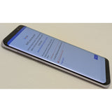 AS-IS Samsung S8 PARTS REPAIR PW LOCKED Galaxy Duos 64GB Smartphone Black Screen Damage