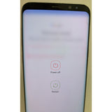 AS-IS Samsung S8 PARTS REPAIR PW LOCKED Galaxy Duos 64GB Smartphone Black Screen Damage