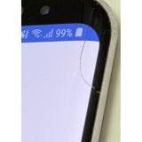 AS-IS Samsung S8 PARTS REPAIR PW LOCKED Galaxy Duos 64GB Smartphone Black Screen Damage