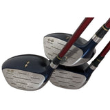 Set 42.5 3 41.5" 5  42" 7 Snake Eyes Viper TiSteel Maraging 455 UST Fire Forged Carbon Fiber Fairway Driver Wood Golf Club RH