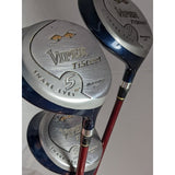 Set 42.5 3 41.5" 5  42" 7 Snake Eyes Viper TiSteel Maraging 455 UST Fire Forged Carbon Fiber Fairway Driver Wood Golf Club RH