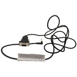 Late 1990s RS-232 to TRS Serial Data Cable Projector Camera Black Plastic Metal (Not Audio)