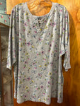 26/28 Floral Print Tunic Top by Woman Within