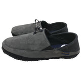 New 9 Men Pendleton Driveway Drop House Slippers Steel Gray Wool Blend Suede Upper