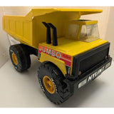 16" Jumbo Nylint Dump Truck Big Haul Toy Large Pressed Steel 9510 1980's Vintage (Not Tonka) Yellow Toy