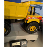 16" Jumbo Nylint Dump Truck Big Haul Toy Large Pressed Steel 9510 1980's Vintage (Not Tonka) Yellow Toy