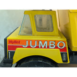 16" Jumbo Nylint Dump Truck Big Haul Toy Large Pressed Steel 9510 1980's Vintage (Not Tonka) Yellow Toy