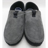 New 9 Men Pendleton Driveway Drop House Slippers Steel Gray Wool Blend Suede Upper