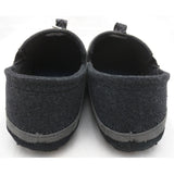 New 9 Men Pendleton Driveway Drop House Slippers Steel Gray Wool Blend Suede Upper