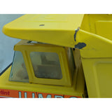 16" Jumbo Nylint Dump Truck Big Haul Toy Large Pressed Steel 9510 1980's Vintage (Not Tonka) Yellow Toy