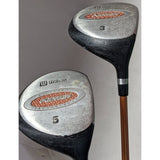 Wilson Titanium Matrix 43" 3 & 42.5" 5 Mens Flex RH Fairway Driver Wood Golf Clubs