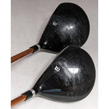 Wilson Titanium Matrix 43" 3 & 42.5" 5 Mens Flex RH Fairway Driver Wood Golf Clubs