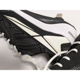 New 16 Charged Yard Low ST Baseball Cleats Shoes Under Armour UA Mens Black White Metal Spiked Synthetic