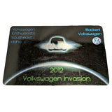Fridge Magnet VW Invasion Volkswagen Enthusiasts Southeast Idaho Metal Wackerli Logo Bug Beetle 2012