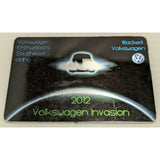 Fridge Magnet VW Invasion Volkswagen Enthusiasts Southeast Idaho Metal Wackerli Logo Bug Beetle 2012