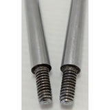 "Y" TWO 4.5" Tall Vintage Chrome Y-Top Wing Nuts Valve Cover air cleaner Long Hot Rod "T"