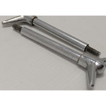 "Y" TWO 4.5" Tall Vintage Chrome Y-Top Wing Nuts Valve Cover air cleaner Long Hot Rod "T"