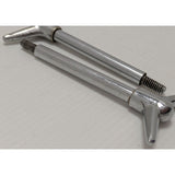 "Y" TWO 4.5" Tall Vintage Chrome Y-Top Wing Nuts Valve Cover air cleaner Long Hot Rod "T"
