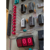 1980 Microcomputer Trainer MST-80B MST 80 Intel 1702A 8080 Lawrence Livermore Lab Briefcase 8085 Card