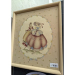1942 TERONE Victorian Women Framed Print BAP Ladies Pastel Colors
