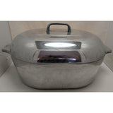 GHC 13 Quart Magnalite USA 18" Aluminum Roaster Lid Trivet Rack 4267 Pot Pan Dutch Oven