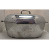 GHC 13 Quart Magnalite USA 18" Aluminum Roaster Lid Trivet Rack 4267 Pot Pan Dutch Oven