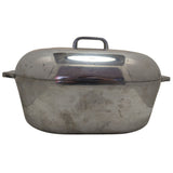 GHC 13 Quart Magnalite USA 18" Aluminum Roaster Lid Trivet Rack 4267 Pot Pan Dutch Oven