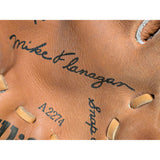 10" Mike Flanagan A2274 Wilson Baseball Glove Leather Cy Young Award Winner Youth Endorsed Grip-Tite Pocket Dual Split