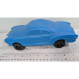 MAKE OFFER Rare 1966 ORD 149 Blue Karmann Ghia VW Plastic Pull String Blow Mold Toy Car Brazil IND.BRAS Blown Model