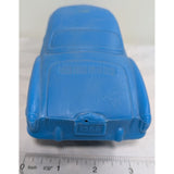MAKE OFFER Rare 1966 ORD 149 Blue Karmann Ghia VW Plastic Pull String Blow Mold Toy Car Brazil IND.BRAS Blown Model