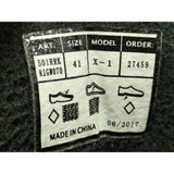 Men 8 - Women 9 Size 41 Rossignol X-1 Tour Nordic Cross Country Ski Boots Black White Lace Up NNN Sole