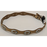 AS-IS FADED 32" Justin Girls Ladies Western Belt Leather Cowhide