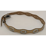 AS-IS FADED 32" Justin Girls Ladies Western Belt Leather Cowhide