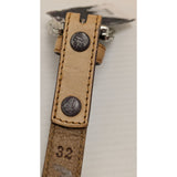 AS-IS FADED 32" Justin Girls Ladies Western Belt Leather Cowhide