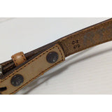 AS-IS FADED 32" Justin Girls Ladies Western Belt Leather Cowhide