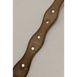 AS-IS FADED 32" Justin Girls Ladies Western Belt Leather Cowhide