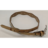 AS-IS FADED 32" Justin Girls Ladies Western Belt Leather Cowhide