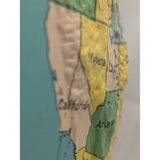 16 Inch Nystrom Readiness Table Globe 1995 40 Cm World Map Educational Stand 33-47