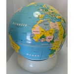 16 Inch Nystrom Readiness Table Globe 1995 40 Cm World Map Educational Stand 33-47