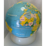 16 Inch Nystrom Readiness Table Globe 1995 40 Cm World Map Educational Stand 33-47